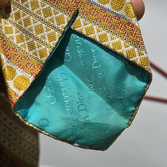Dior Accessories Christian Dior Tie Monogram Gold Design Poshmark